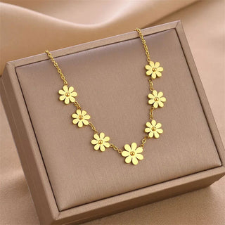 Marguerite Halsband 18K Guldpläterad