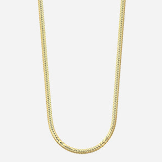 Wheat Choker 18K Guldpläterad 5mm