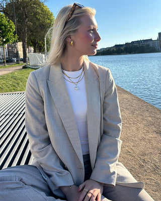 Chunky Örhängen 18K Guldpläterad