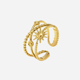 Galaxy Ring 18K Guldpläterad