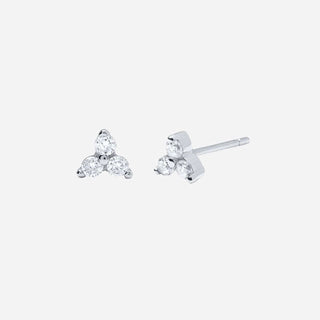 Mini Zirconia Stiftörhängen 925 Silver