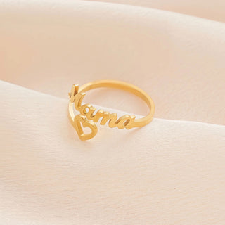Mama Ring 18K Guldpläterad