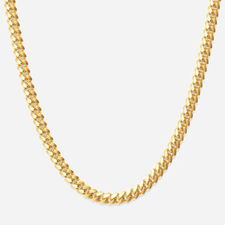 Panzer Choker 18K Guldpläterad 5mm