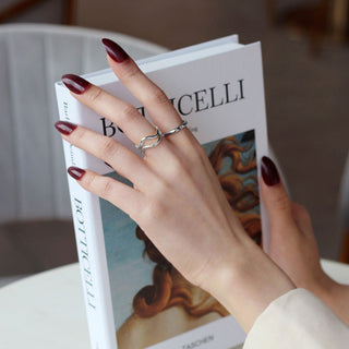 Double Wave Ring