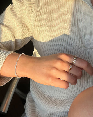 Zirconia Wrap Ring 18K Guldpläterad