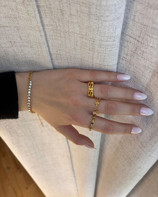 Sis Ring 18K Guldpläterad