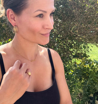 Mama Halsband 18K Guldpläterad
