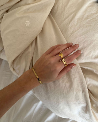 Sis Ring 18K Guldpläterad