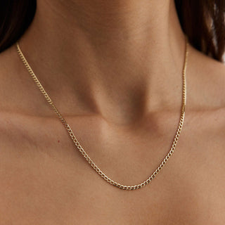 Panzer Choker 18K Guldpläterad 3mm