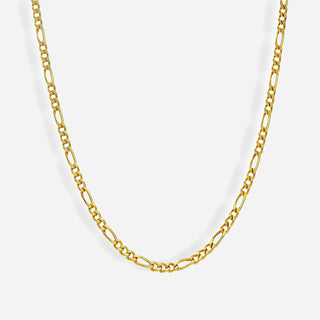 Figaro Choker 18K Guldpläterad 3mm