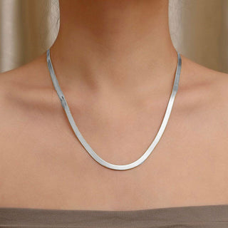 Flat Snake Choker 4mm