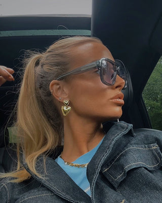 Sunburst Sötvattenspärla Halsband 18K Guldpläterad