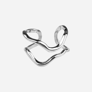 Double Wave Ring