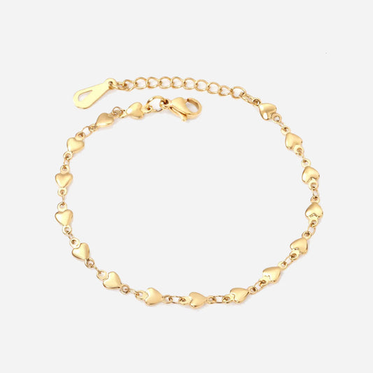 Love Chain Armband 18K Guldpläterad 4mm