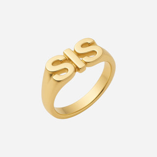 Sis Ring 18K Guldpläterat
