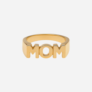 Mom Ring 18K Guldpläterat