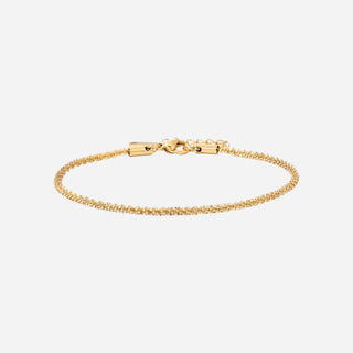 Elegant Beach Ankelkedja 18K Guldpläterat 2mm