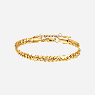 Wheat Armband 18K Guldpläterat 6mm