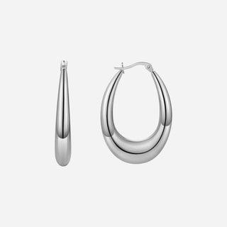 Classic Teardrop Hoops