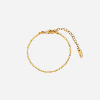 Classic Thin Armband 18K Guldpläterad 1mm