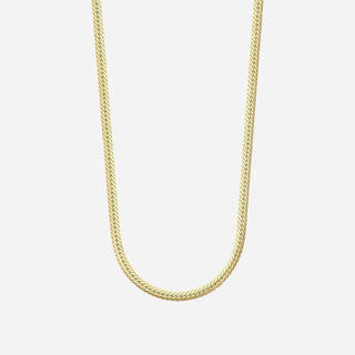 Wheat Choker 18K Guldpläterat 5mm