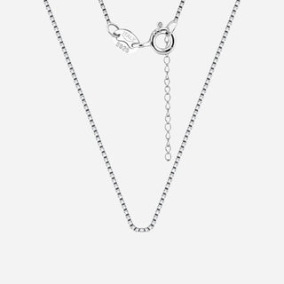 Box Chain Halsband 925 Silver 1.5mm