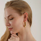 Classic Teardrop Hoops 18K Guldpläterad