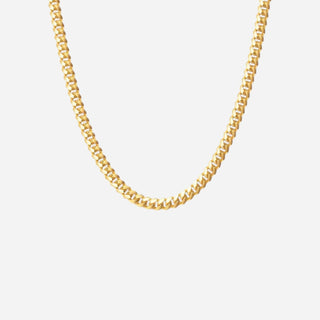 Panzer Choker 18K Guldpläterat 5mm