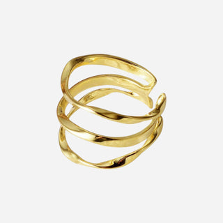 Stacking Ring 18K Guldpläterat