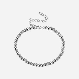 Ball Armband 925 Silver 4mm