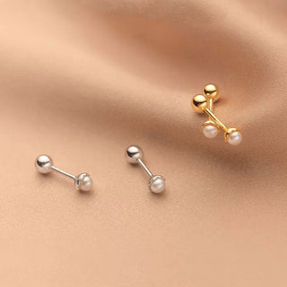 Sötvattenspärla Stiftörhängen 925 Silver