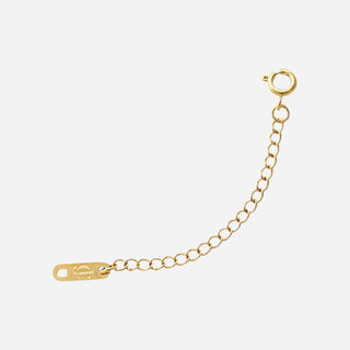 Förlängningskedja 316L Rostfritt Stål 18K Guldpläterat