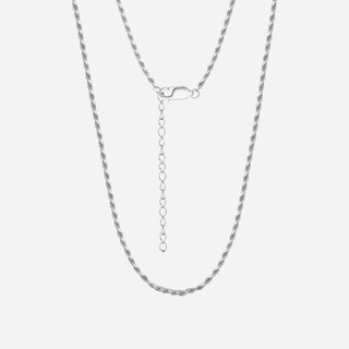 Rope Halsband 925 Silver 2mm