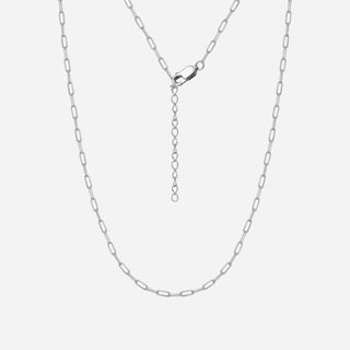 Paper Halsband 925 Silver 2mm