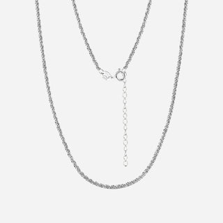 Beach Halsband 925 Silver 2mm