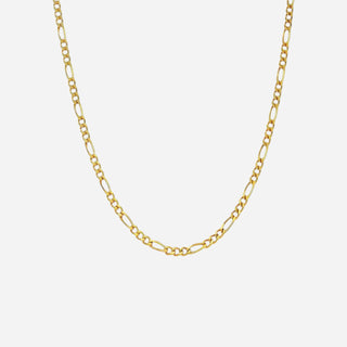 Figaro Choker 18K Guldpläterat 3mm
