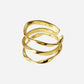 Stacking Ring 18K Guldpläterad