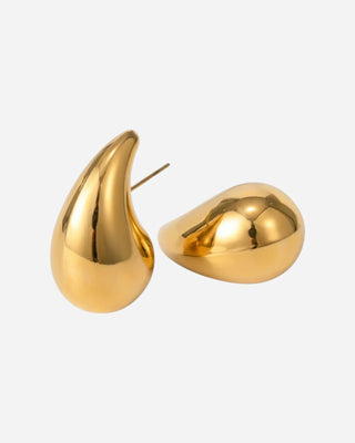 Chunky Örhängen 18K Guldpläterat