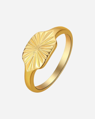 Sunray Ring 18K Guldpläterat