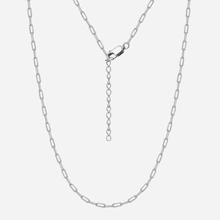 Paper Halsband 925 Silver 2mm