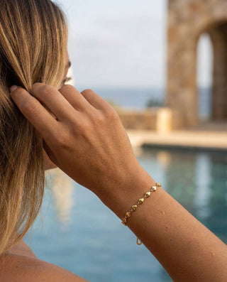 Love Chain Armband 18K Guldpläterat 4mm