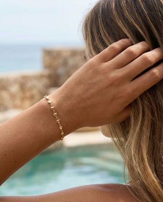 Love Chain Armband 18K Guldpläterat 4mm