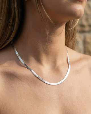 Flat Snake Choker 4mm