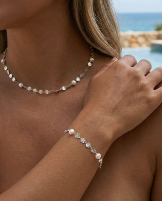 Sunburst Sötvattenspärla Armband