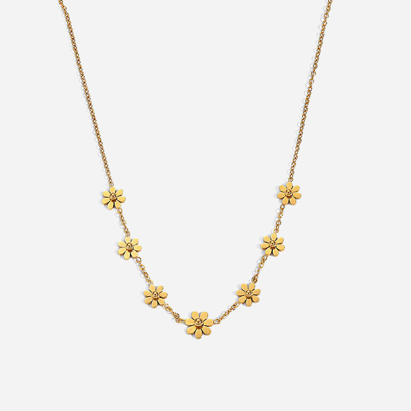 Marguerite Halsband 18K Guldpläterad