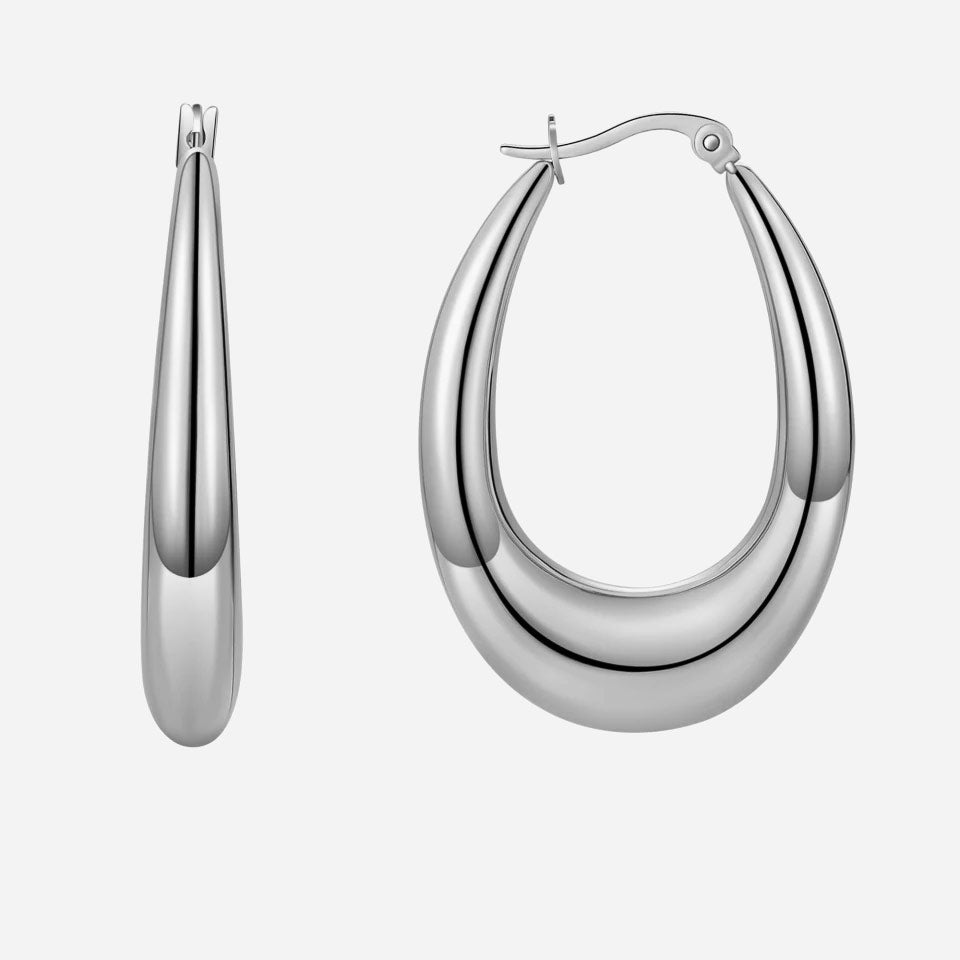 Classic Teardrop Hoops