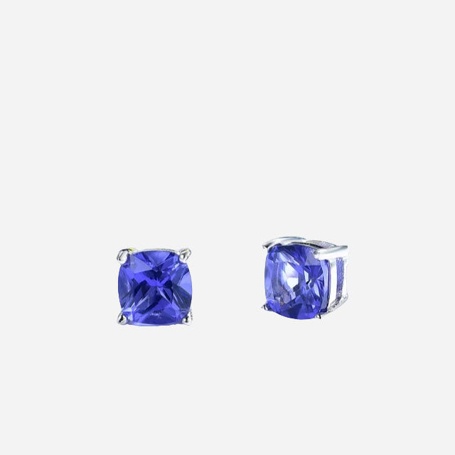 Tanzanite Stiftörhängen 925 Silver