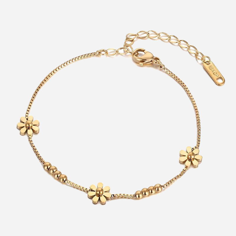 Marguerite Armband 18K Guldpläterad