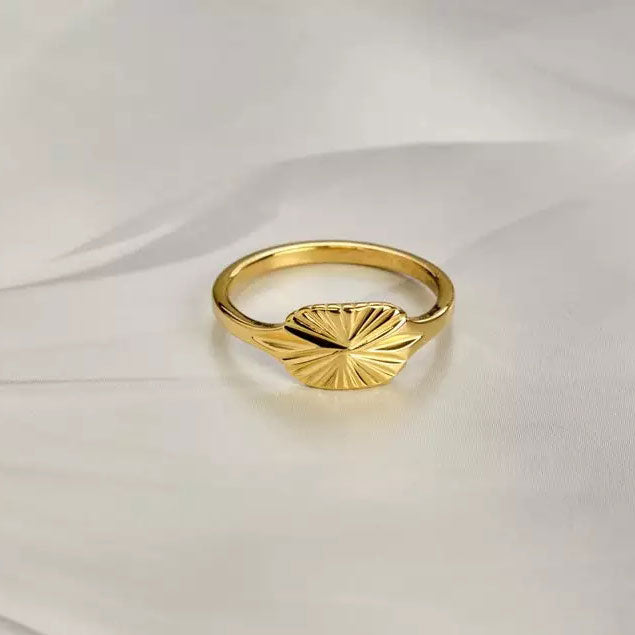 Sunray Ring 18K Guldpläterad