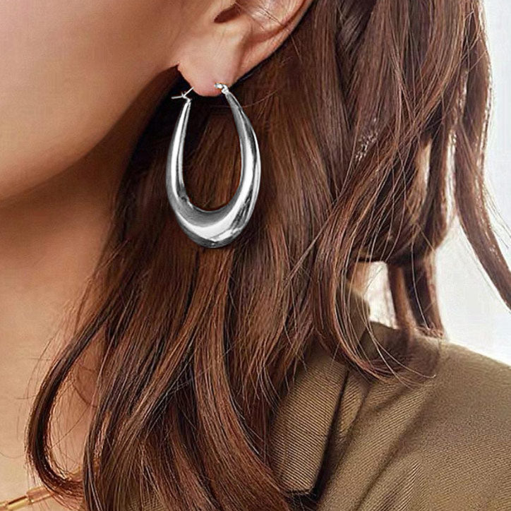 Classic Teardrop Hoops